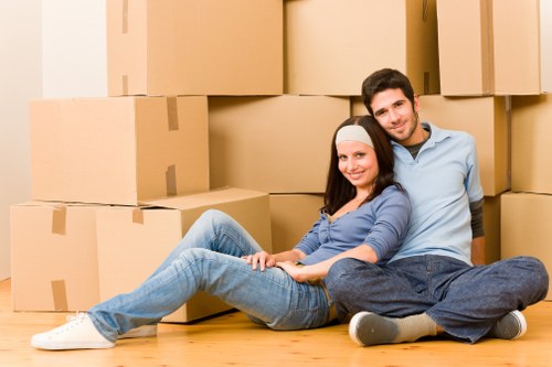 Kingston Upon Thames man and van team providing organized local moving support