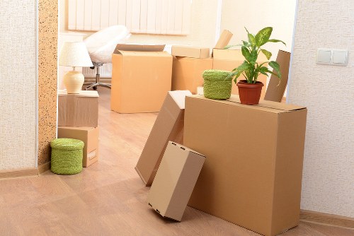 Local movers handling furniture during a house move in Kingston Upon Thames