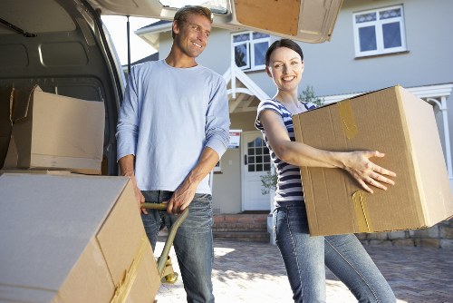 Commercial movers handling access and loading for a Kingston upon Thames premises